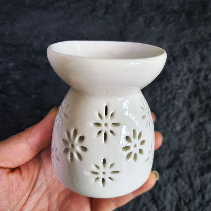 Ceramic Incense Burner Aromatherapy Heater For Essential Oils And Reed Diffusers