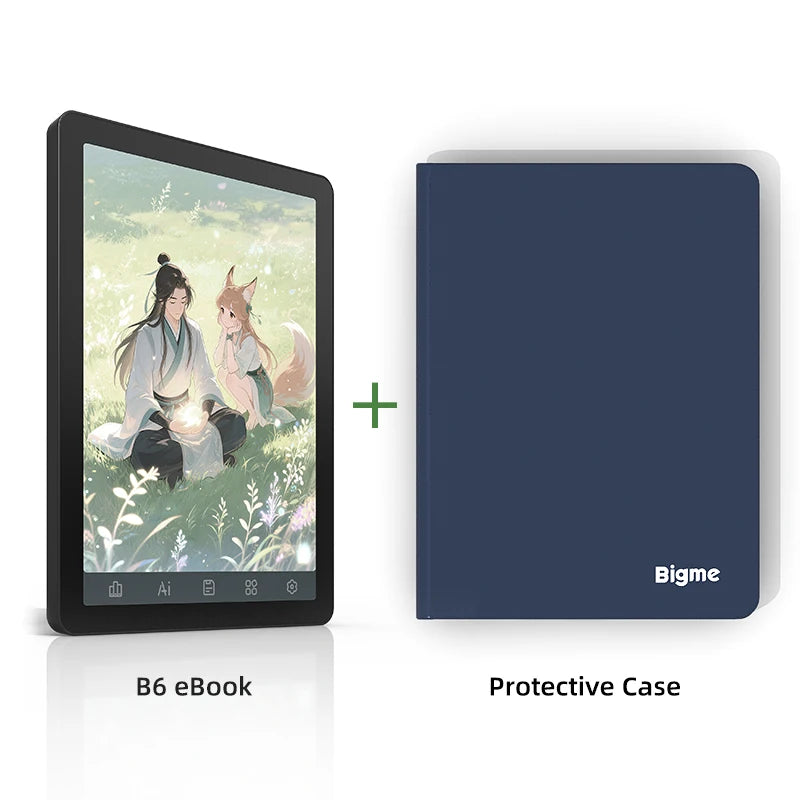 Bigme B6 E Ink Electronic Book Featuring Android 14 Software