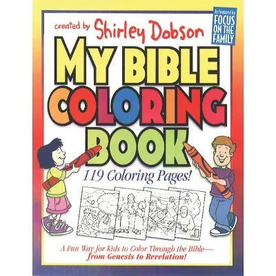 Kids Bible Coloring Book Featuring 119 Story Pictures Paperback