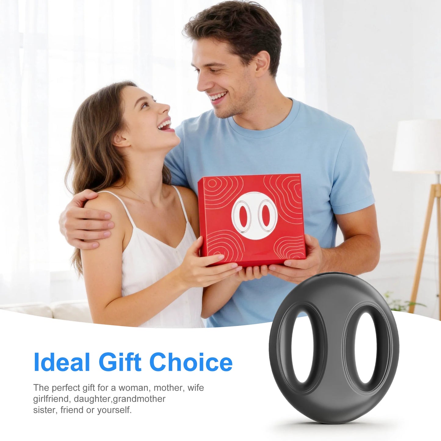 Leercon Portable Mini Fascia Ring Massager For Muscle Relief