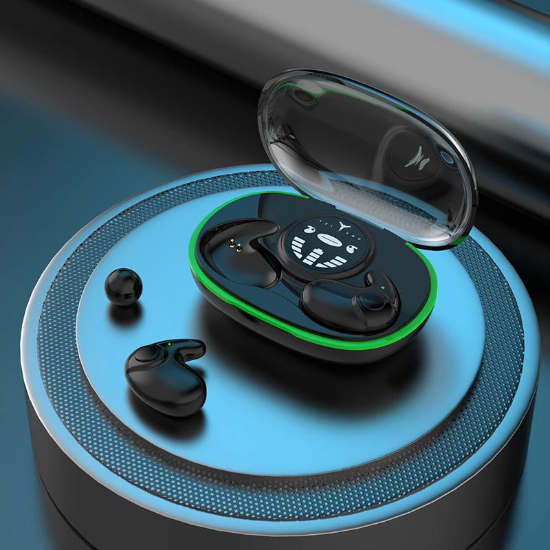 SHUKE Invisible Sleep Earphones Wireless Bluetooth Earbuds 5.3 Noise Reduction