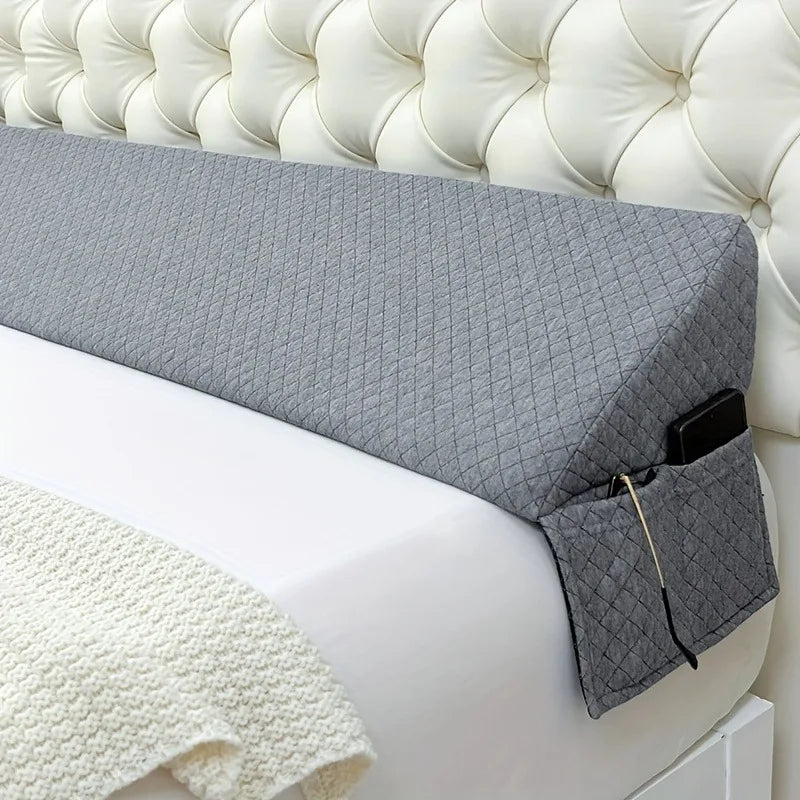 Bed Wedge Memory Foam Pillow For Snoring Relief And Spinal Alignment