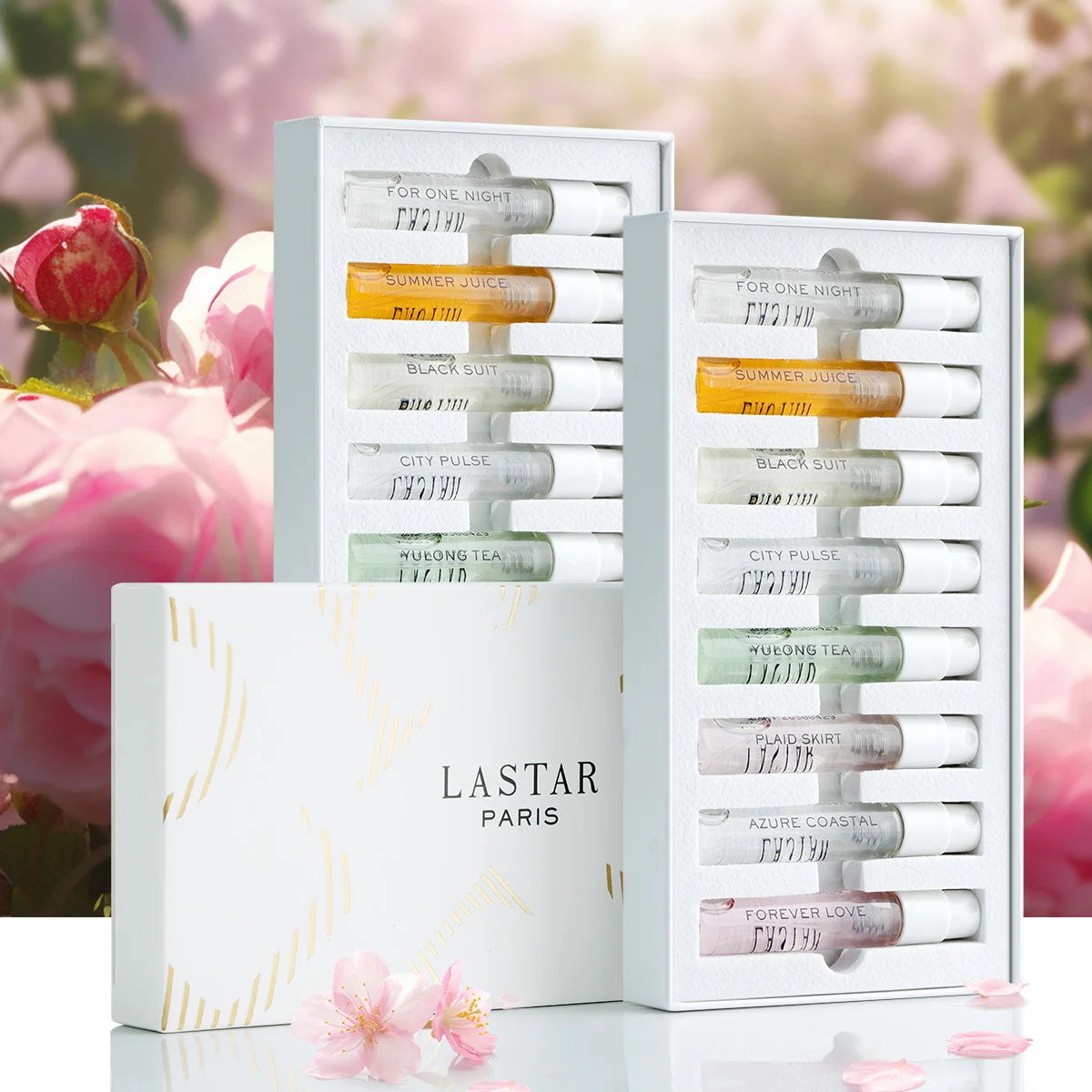 LASTAR Women's Perfume Set With Eight Fragrances Long Lasting