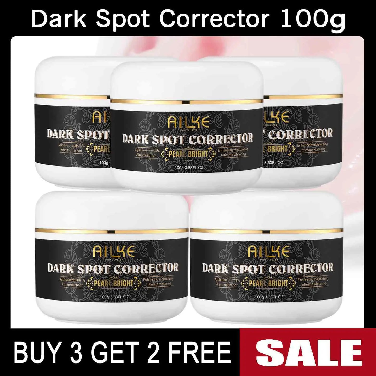 AILKE Collagen 5 in 1 Skin Care Kit Rejuvenates Face