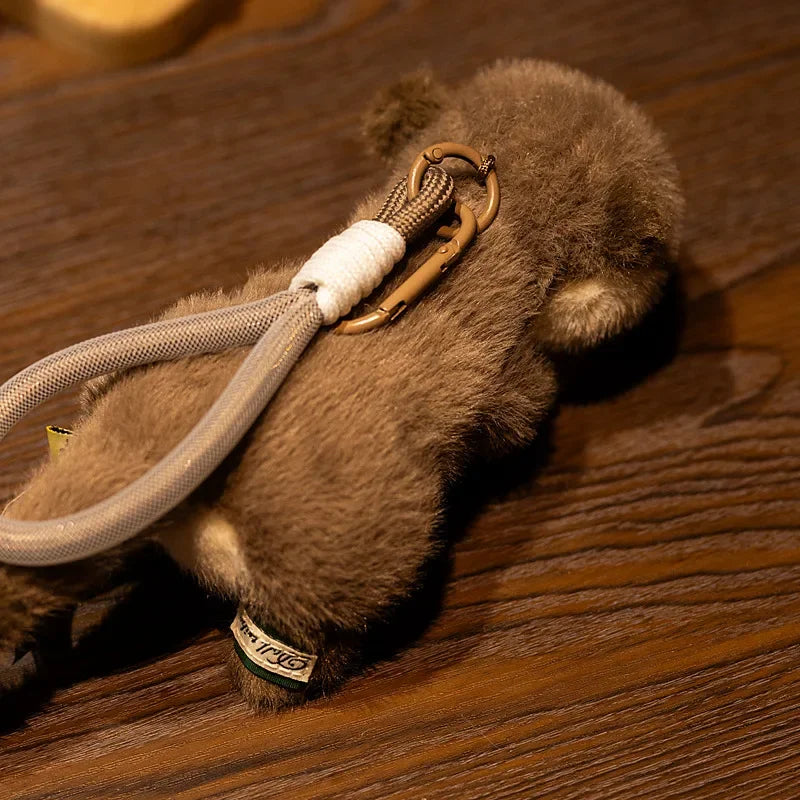 Soft Otter Plush Keychain Pendant For Bags And Gifts