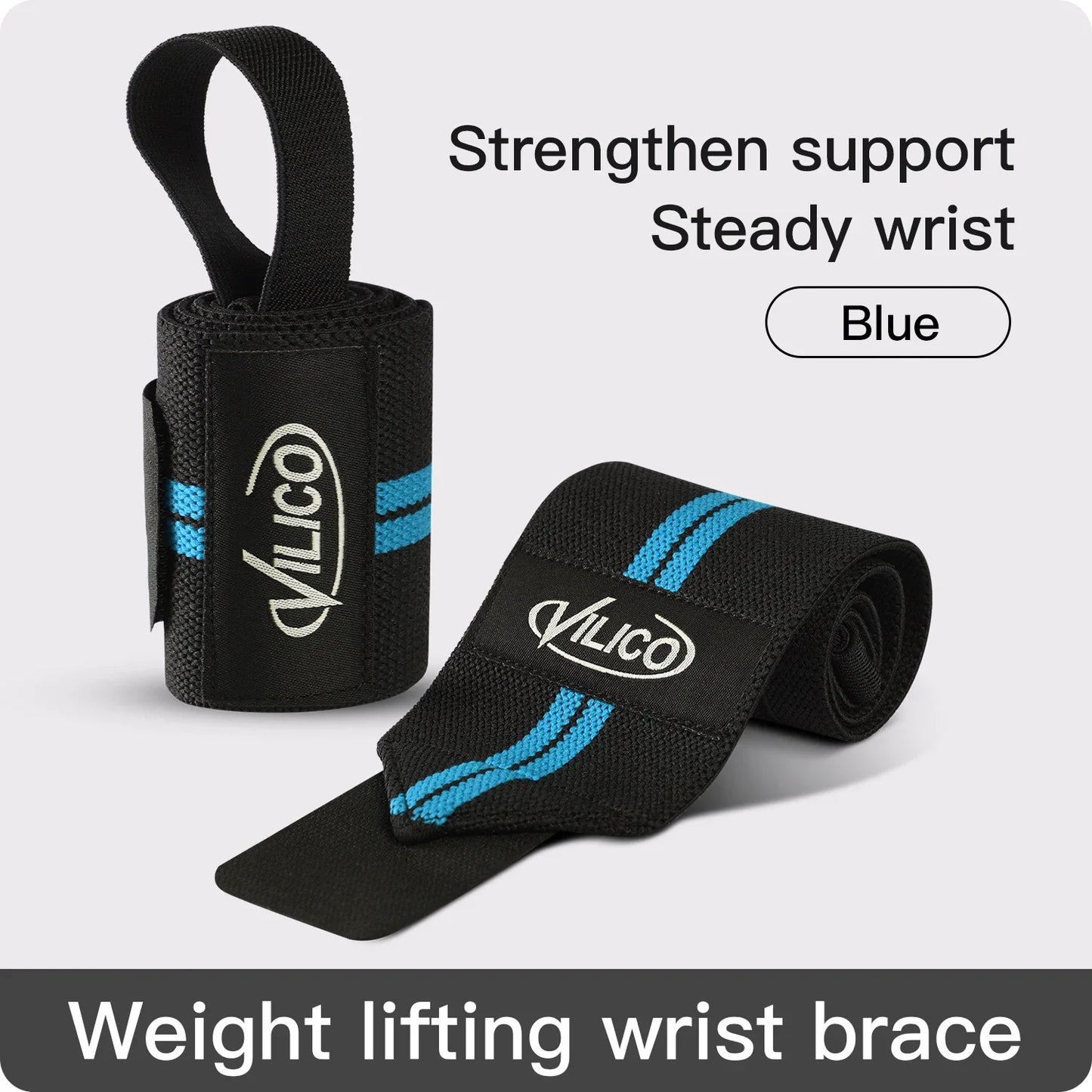 Wrist Support Wraps Straps For Extra Strength Weight Lifting