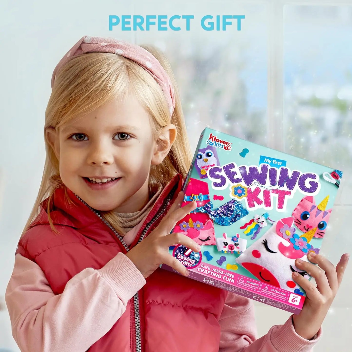 Joyfy My First Kids Sewing Kit 7 Beginner Projects