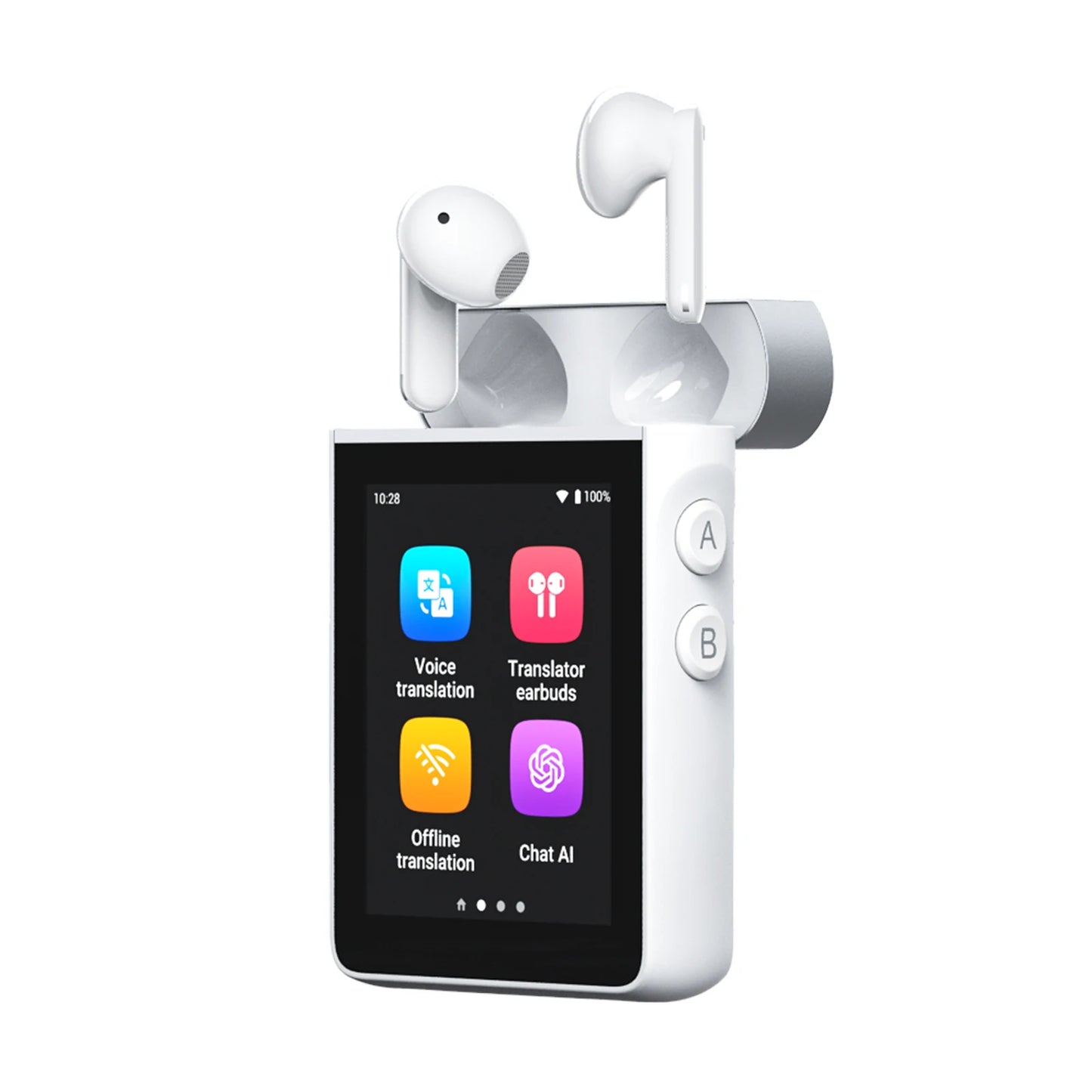 Wooask A9S AI Translator Earbuds Real Time Translation for Travel and Business