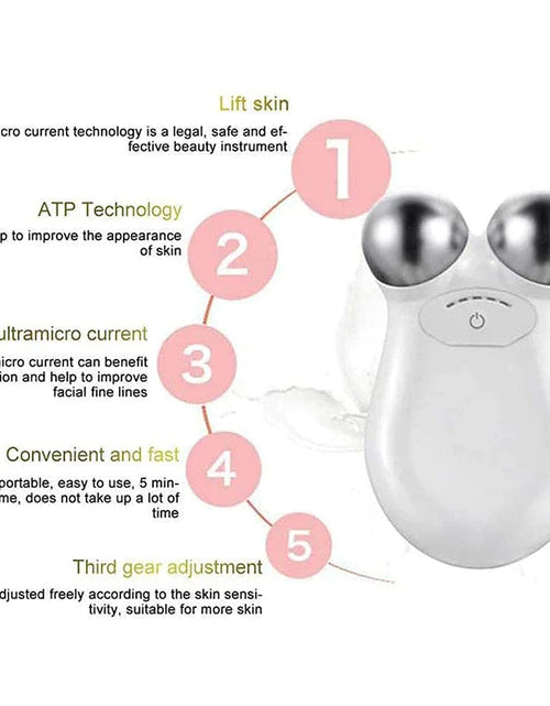 Load image into Gallery viewer, Beauty Microcurrent Facial Toning Massager
