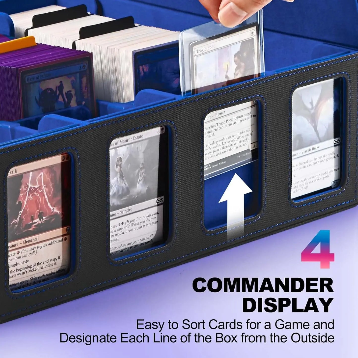 Hign-concerned Trading Card Storage Box 2400 Cards For MTG
