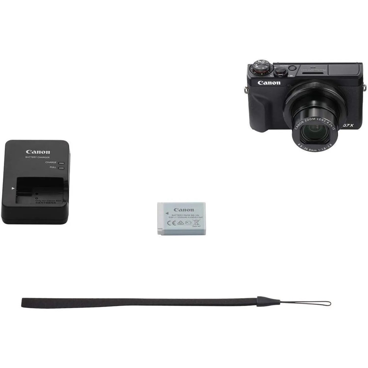 Canon PowerShot G7 X Mark III Digital Camera 4K Video