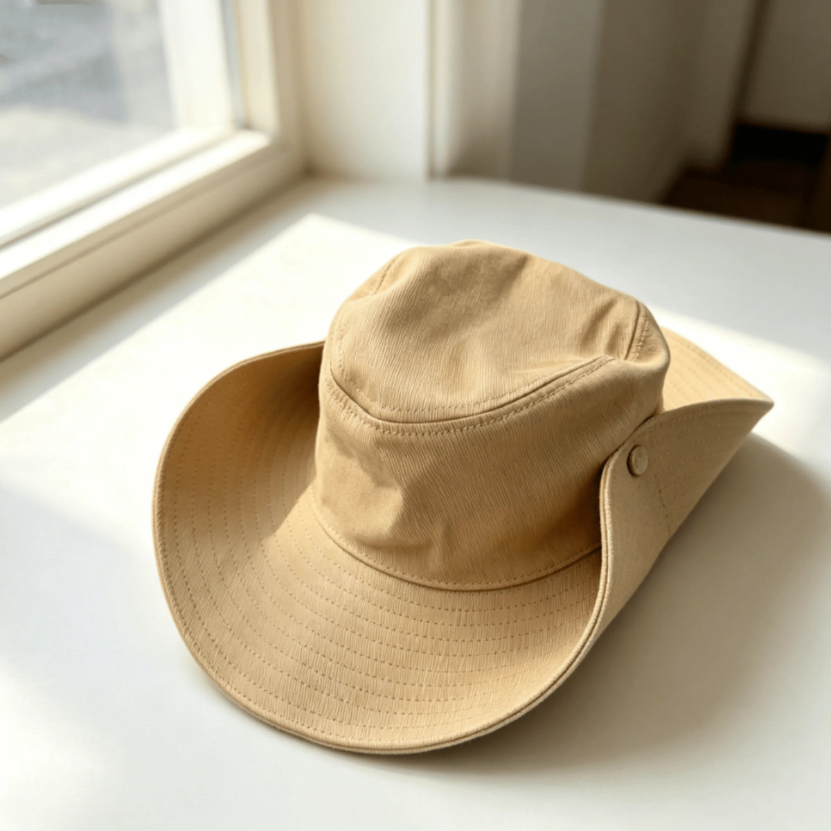Unisex Embroidered Bucket Hat Soft Comfortable Casual Style