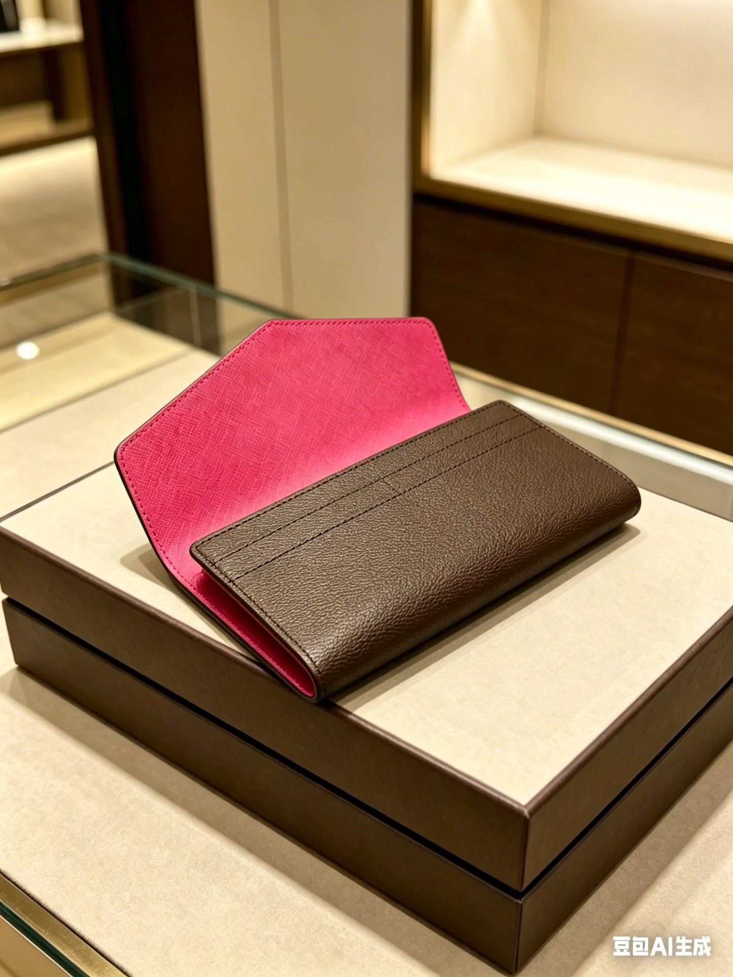 Womens Portable Wallet Classic And Practical Accessory For Commuting