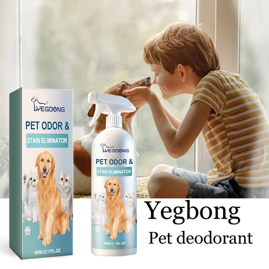 YEGBONG Pet Deodorant Spray For Odor Removal And Freshness