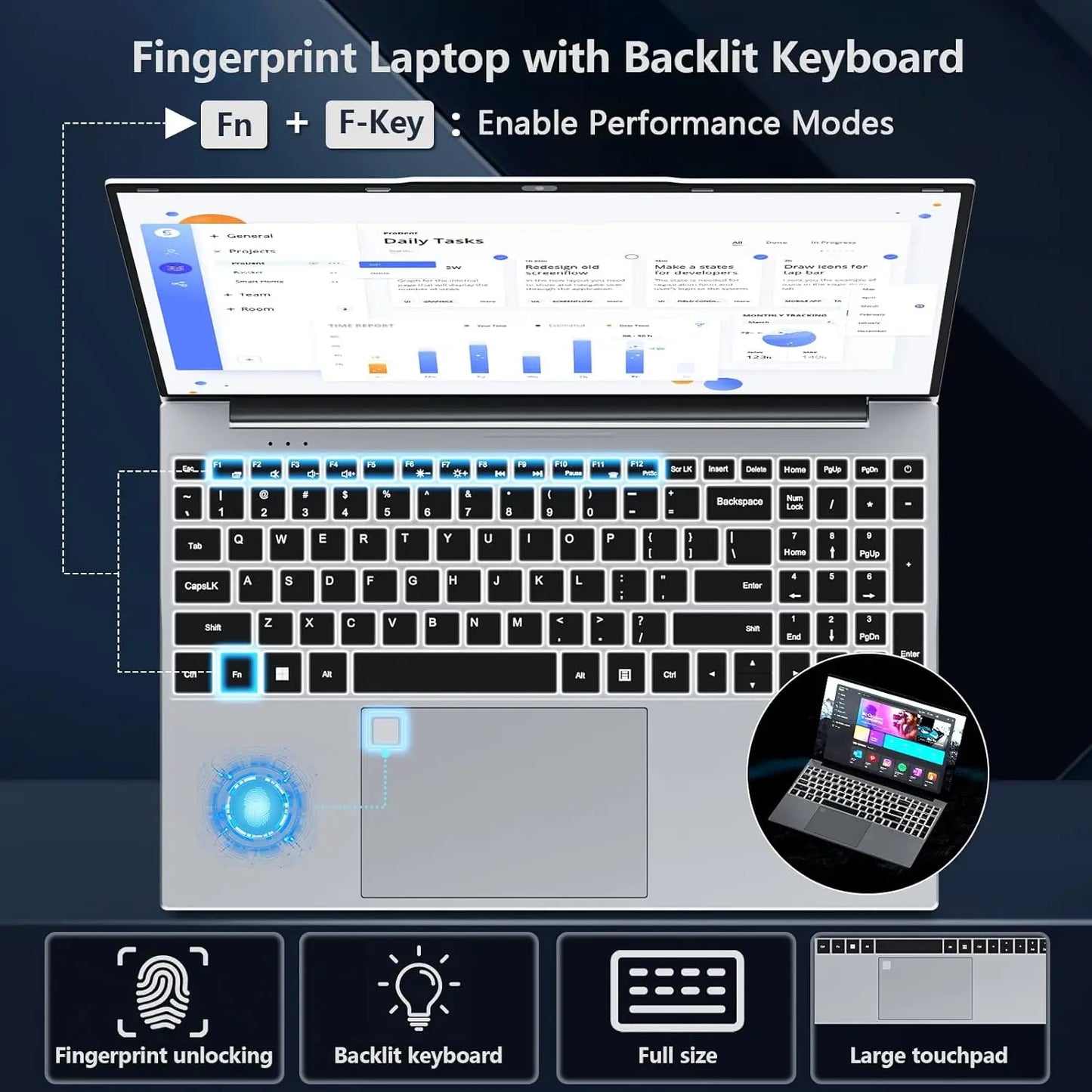 XiaMan Windows 11 Laptop Core I9 10980HK 1TB SSDPro