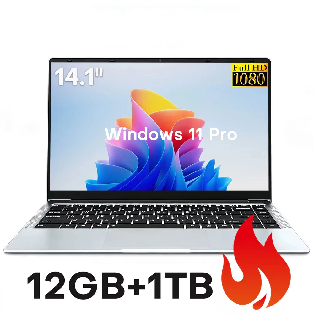 Xia Man Intel Atom E3950 Laptop 512GB SSD Windows 11