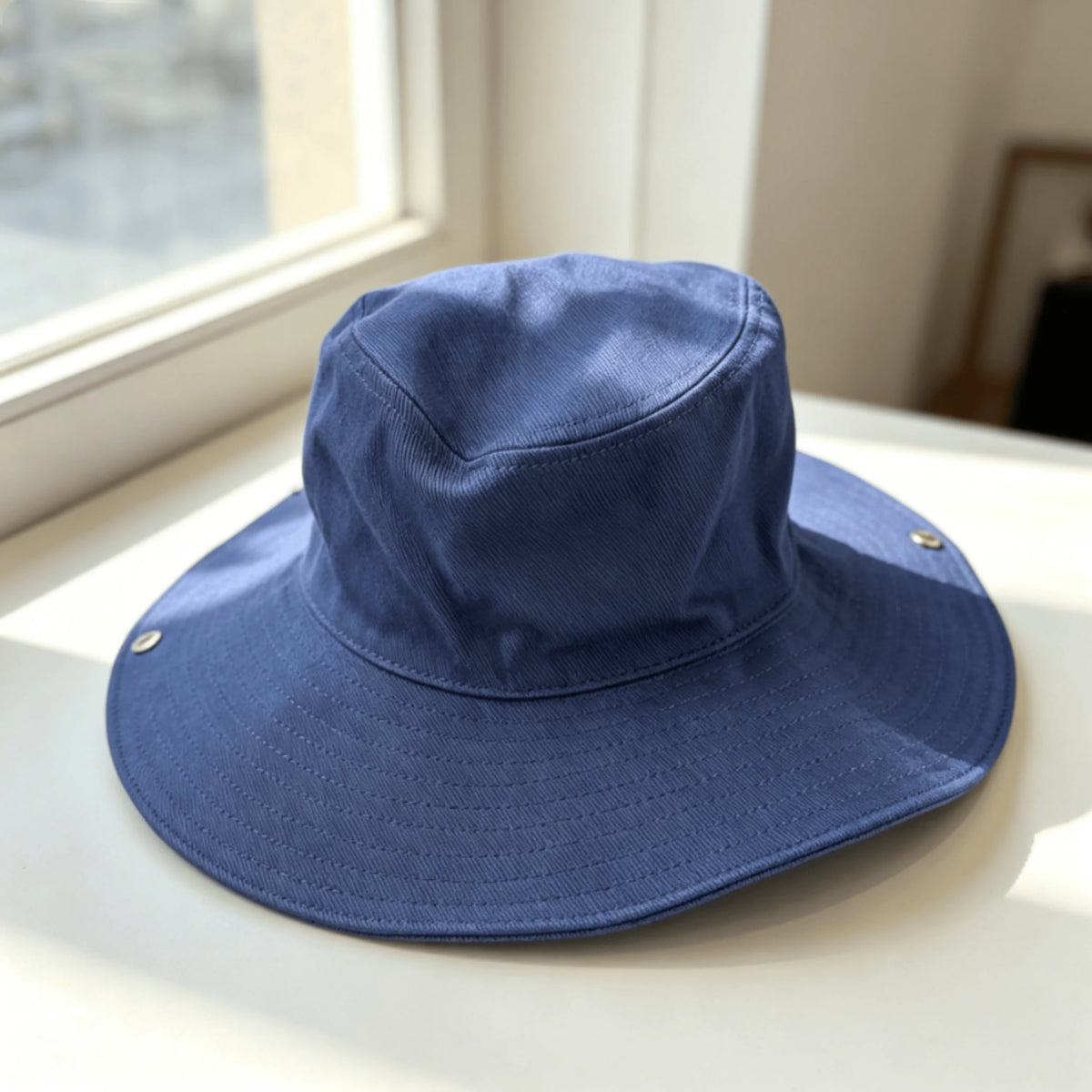Unisex Embroidered Bucket Hat Soft Comfortable Casual Style