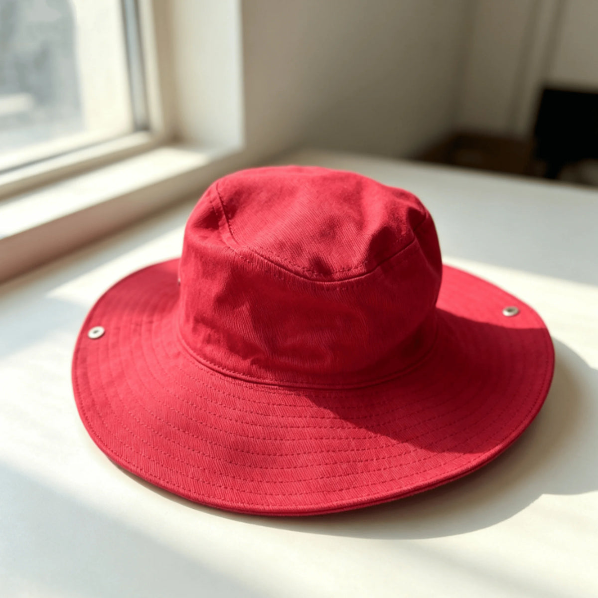 Unisex Embroidered Bucket Hat Soft Comfortable Casual Style