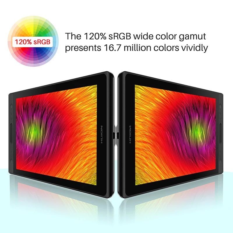 HUION Kamvas Pro Graphics Tablet With Battery Free Stylus
