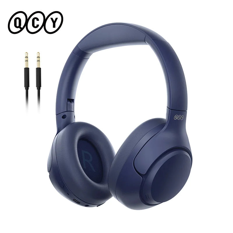 QCY H3 ANC Wireless Headphones Bluetooth 5.4 Hi-Res Audio 60H