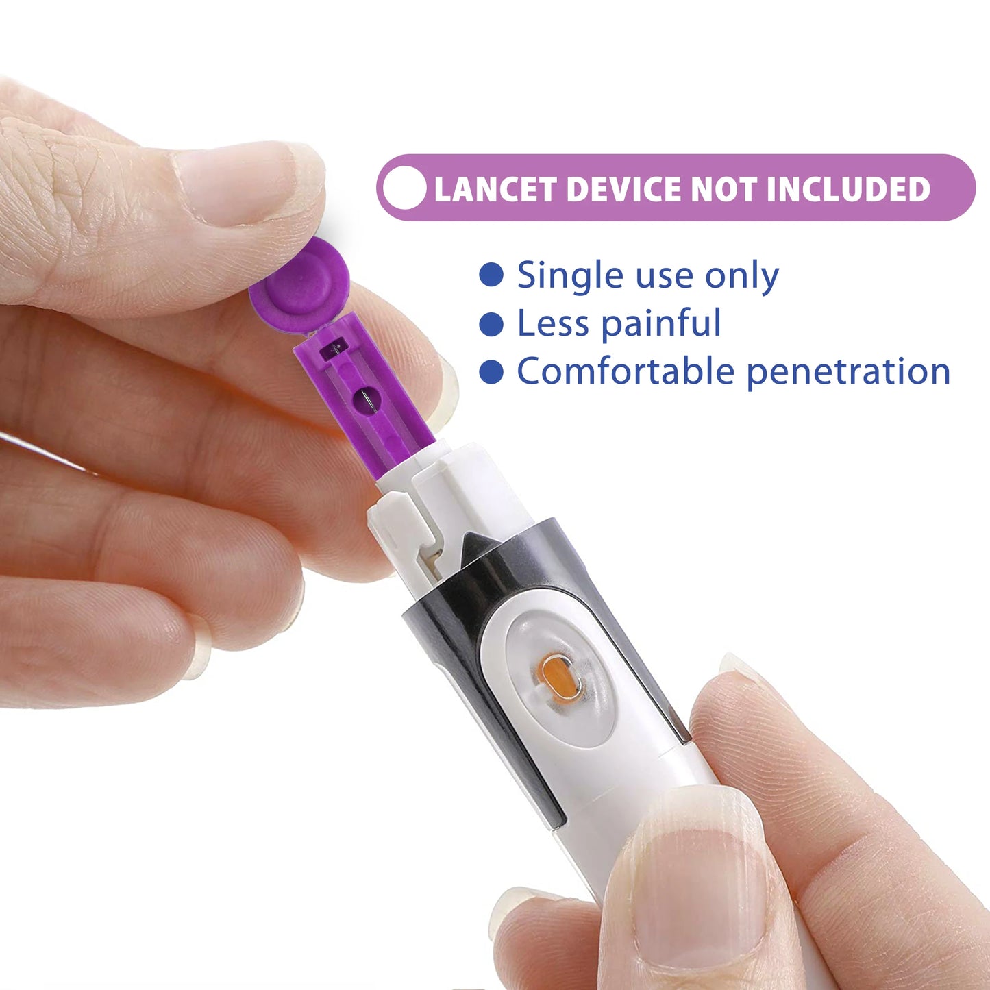 Lancets For Blood Testing 30 Gauge 100 Count Sterile Diabetic