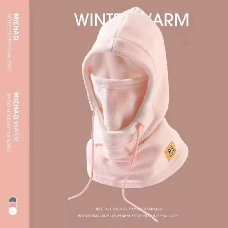 Winter Windproof 3-In-1 Balaclava Hat With Mask And Neck Warmer