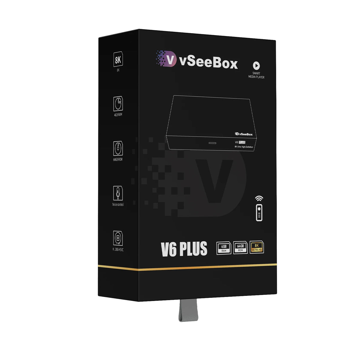VseeCzydore V6 Plus Android Tv Box 8K Hd Voice Control
