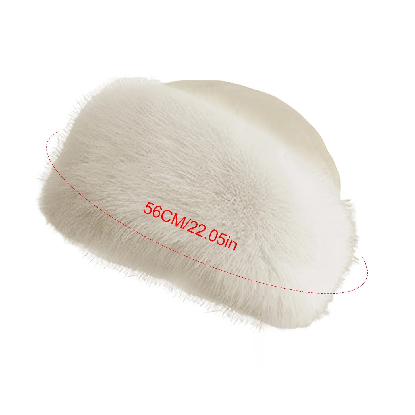 Warm Plush Beanie Hat For Winter Skiing And Outdoor Hiking