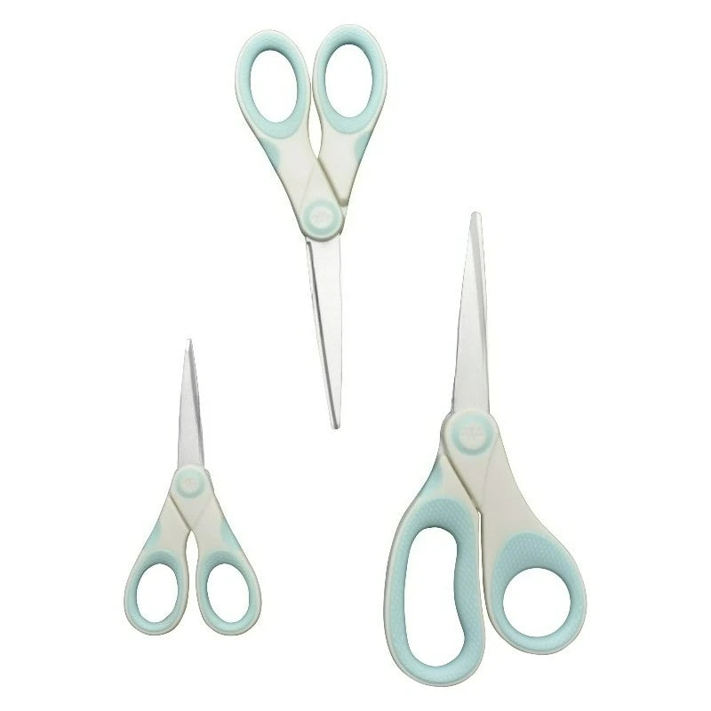 Titanium Nonstick Craft Scissors 3 Pack for Arts and School