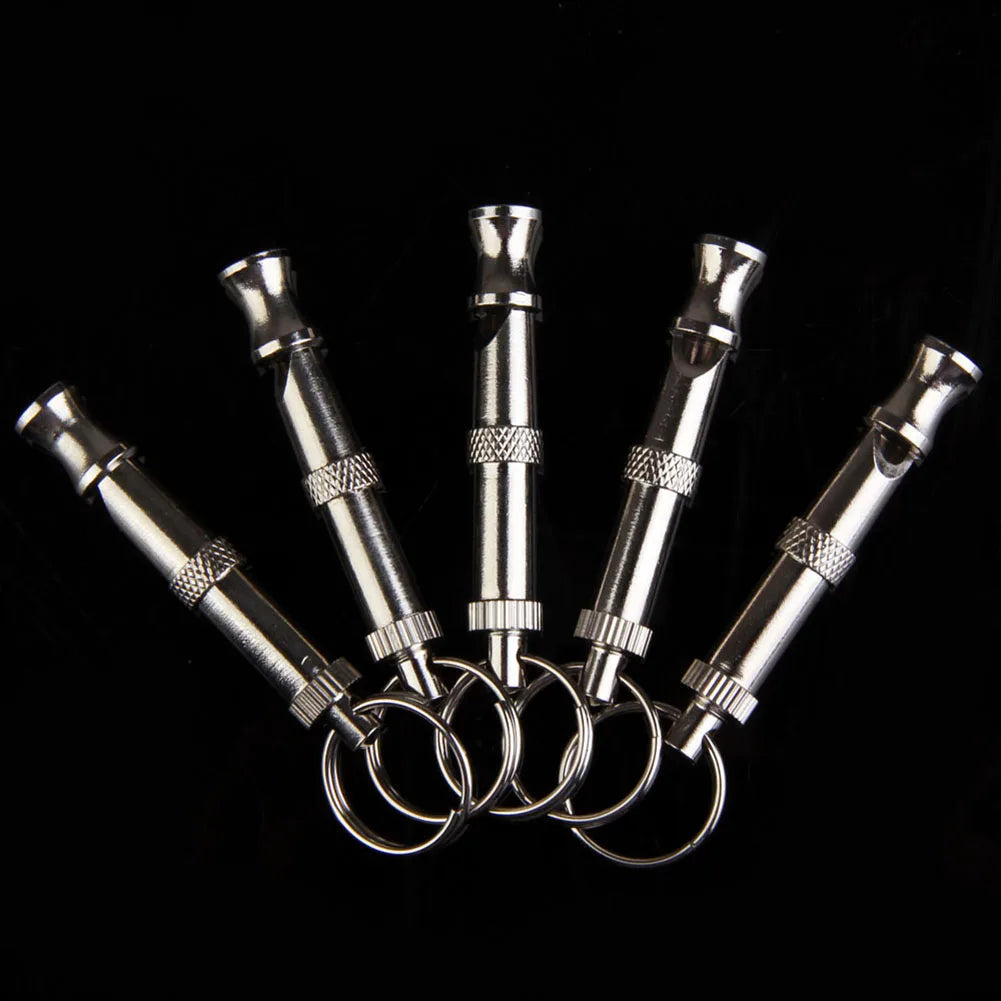 Ultrasonic Dog Whistle Keychain For Bark Control And Training