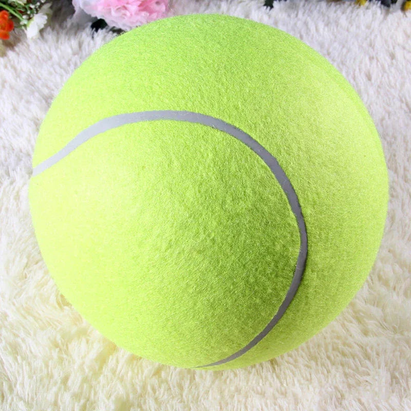 Shunmaii Tennis Ball Dog Chew Toy Inflatable Outdoor Play