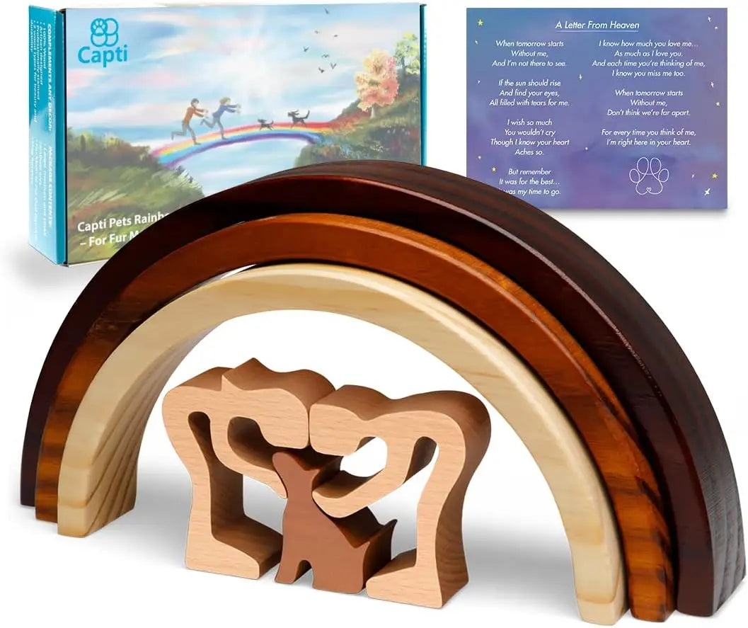Keepsake for Departed Pets, Rainbow Bridge Message, Ease Sorrow of Pet Loss
