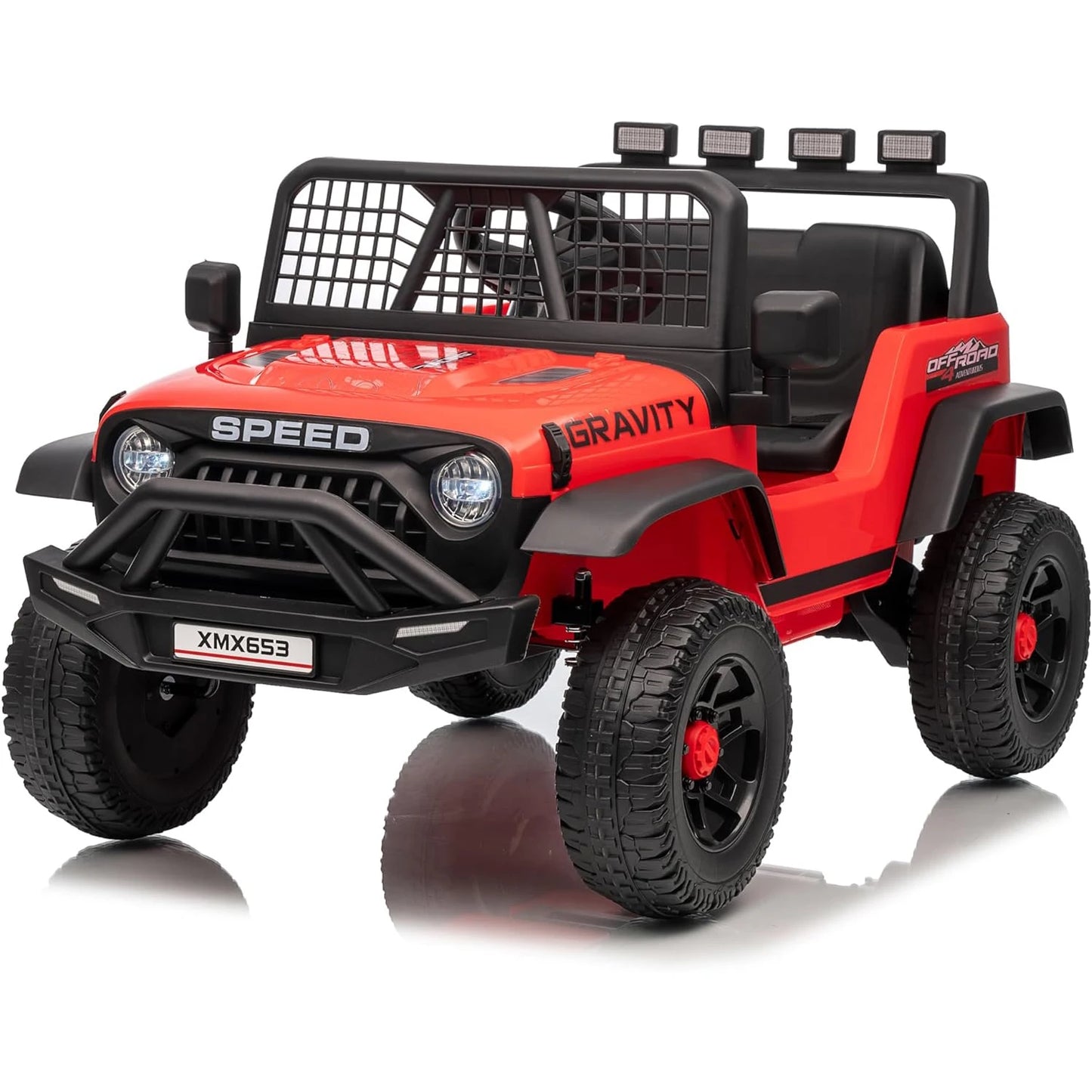 HiMISS 12V Ride On Truck Remote Control Horn LED Music