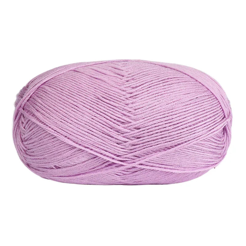 Cotton Bamboo Blend Yarn Hand Knitting Crochet DIY Sweater Dolls