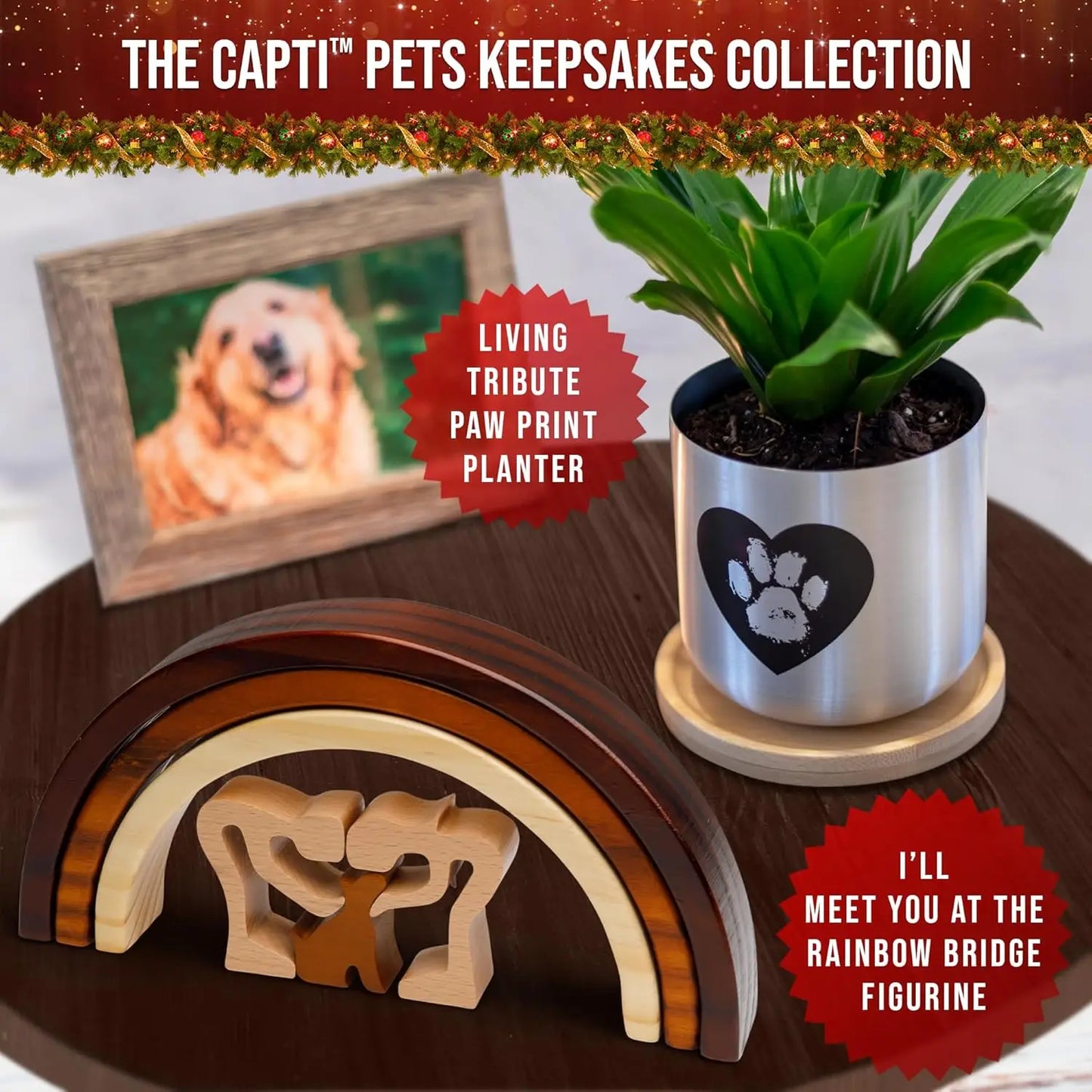 Keepsake for Departed Pets, Rainbow Bridge Message, Ease Sorrow of Pet Loss