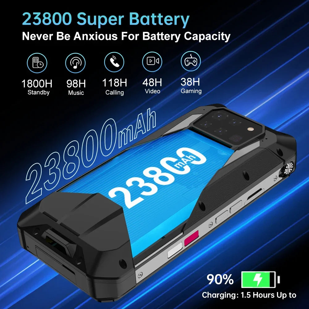 Unihertz Tank 3 Pro Rugged Projector Smartphone With Camera