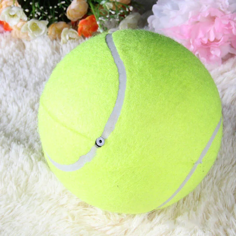Shunmaii Tennis Ball Dog Chew Toy Inflatable Outdoor Play