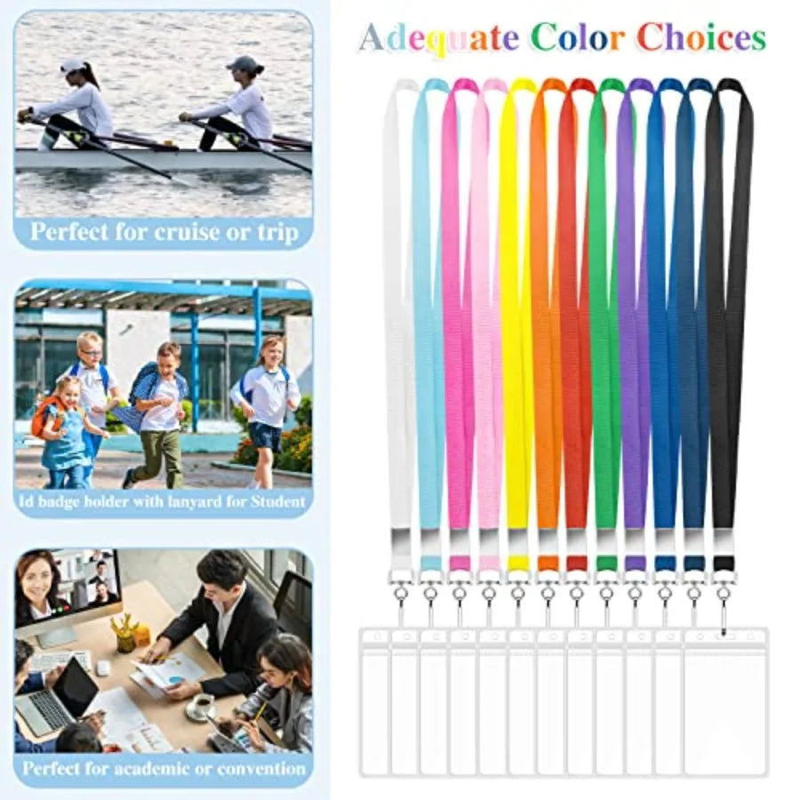Lanyards for ID Badges Waterproof ID Badge Holder Cruise Essentials