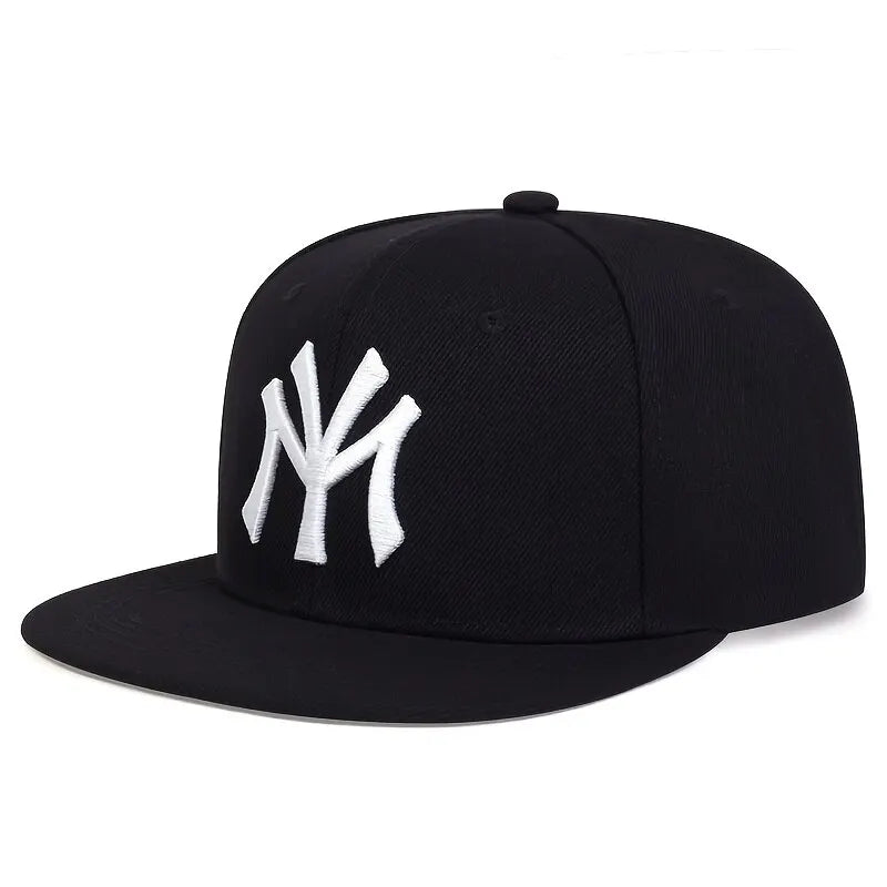Unisex Letter Embroidery Hip Hop Cap Adjustable Sunscreen Baseball Cap