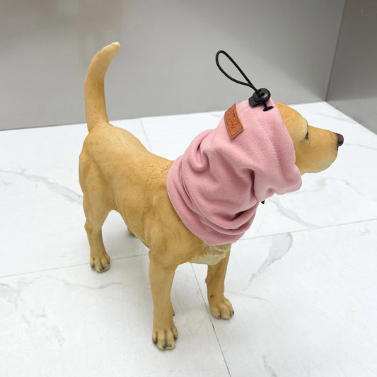 Dog Noise Reduction Scarf For Pets With Ear Cups Warm
