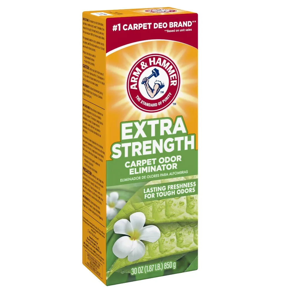 Arm Hammer Carpet Odor Eliminator Fresh Scent Baking Soda Powder