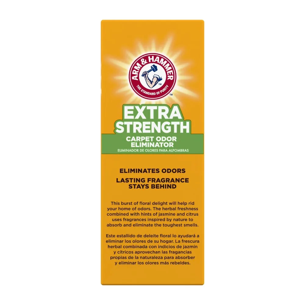 Arm Hammer Carpet Odor Eliminator Fresh Scent Baking Soda Powder