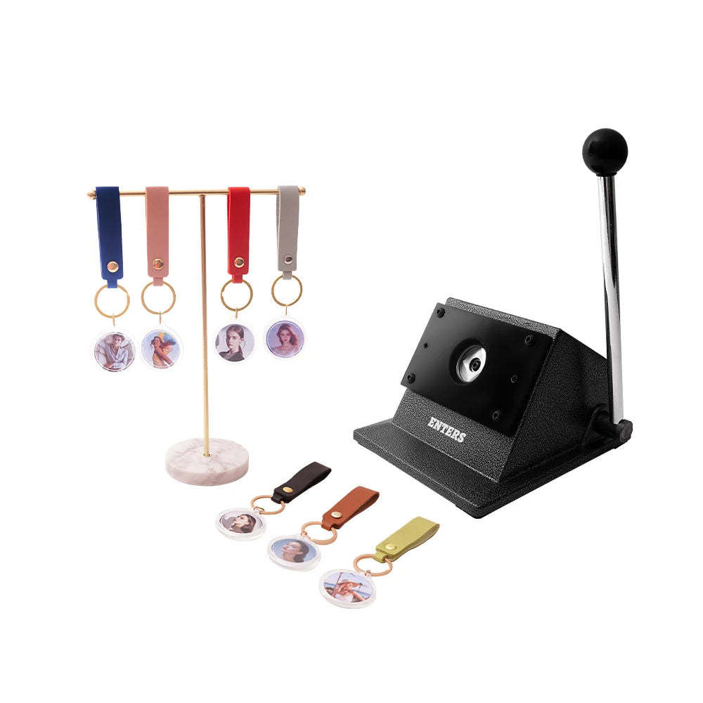 Acrylic Keychain Making Machine Kit With 100 Sets of Materials