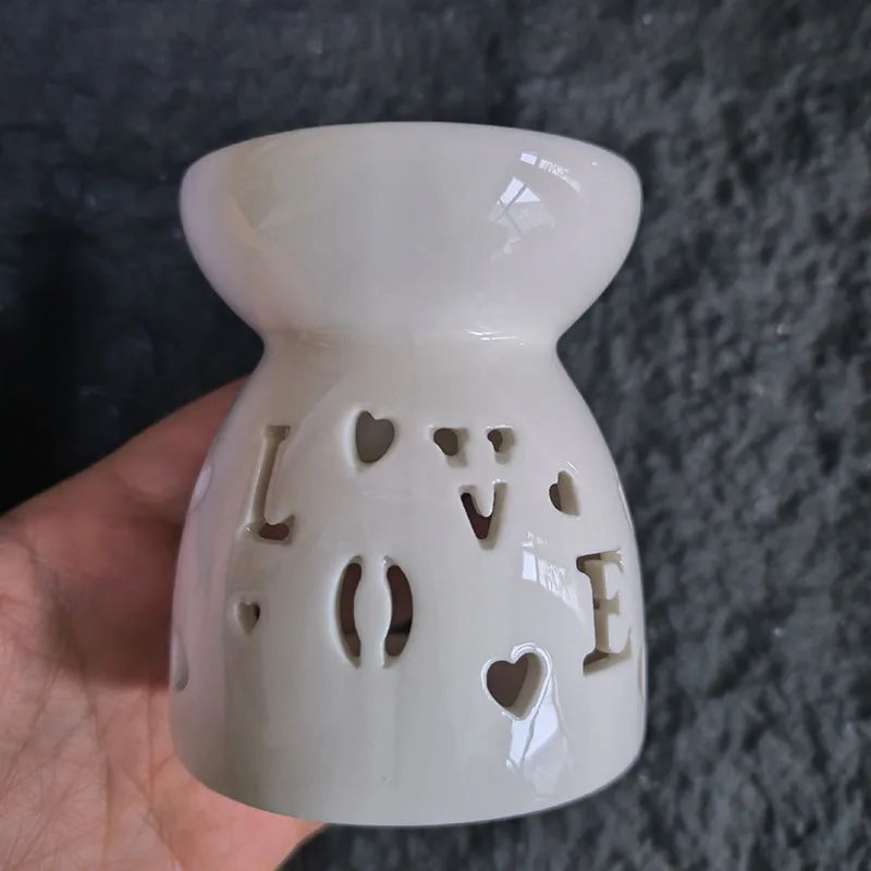 Ceramic Incense Burner Aromatherapy Heater For Essential Oils And Reed Diffusers