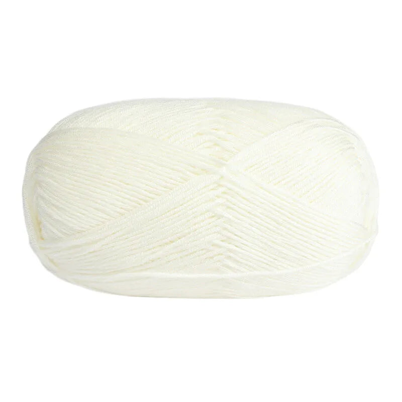 Cotton Bamboo Blend Yarn Hand Knitting Crochet DIY Sweater Dolls