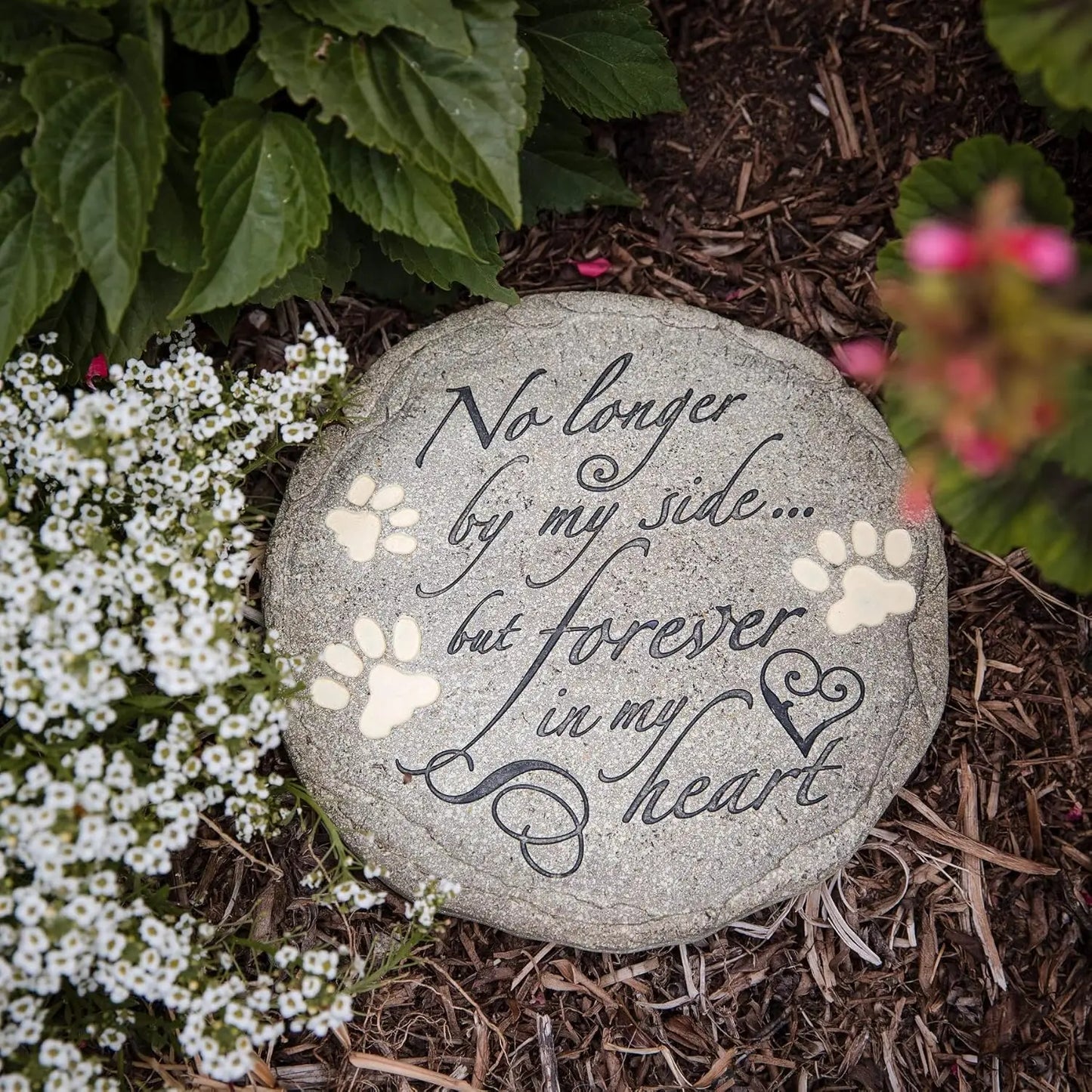 Waterproof Weatherproof Pet Memorial Stone For Cats And Dogs