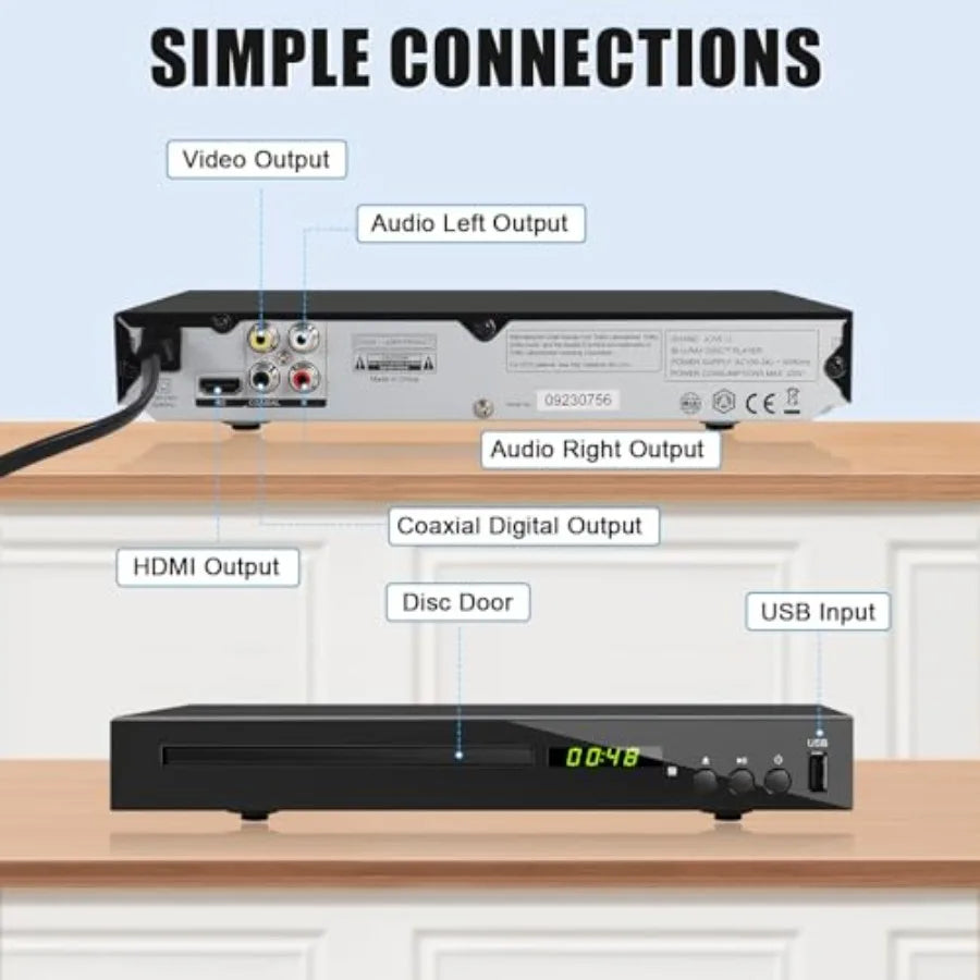 HighDefinition Blu Ray Player Blu Ray DVD Player All Region