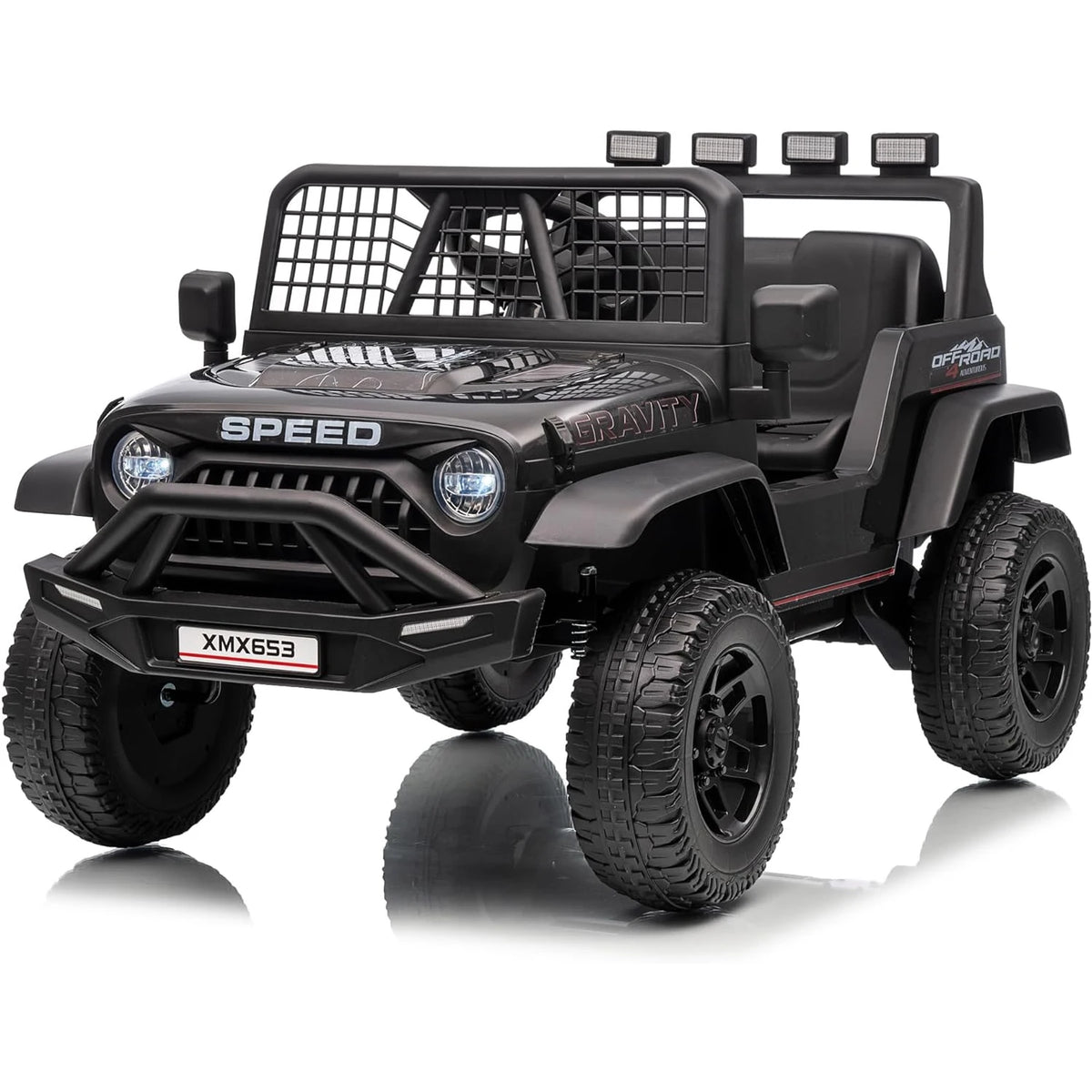 HiMISS 12V Ride On Truck Remote Control Horn LED Music