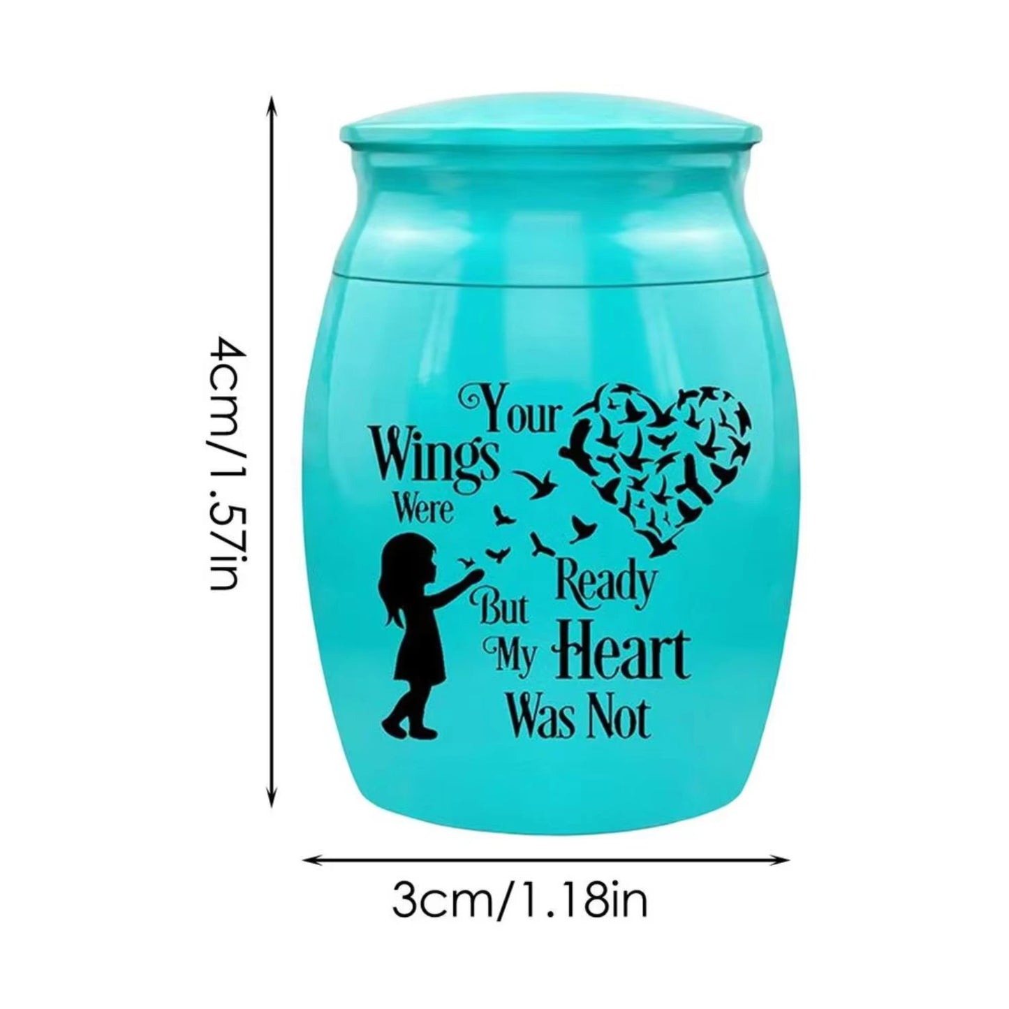 Small Pet Cremation Urn For Personalized Memorial Keepsake