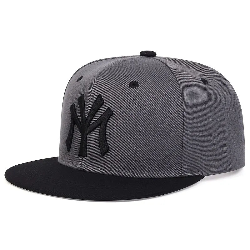 Unisex Letter Embroidery Hip Hop Cap Adjustable Sunscreen Baseball Cap